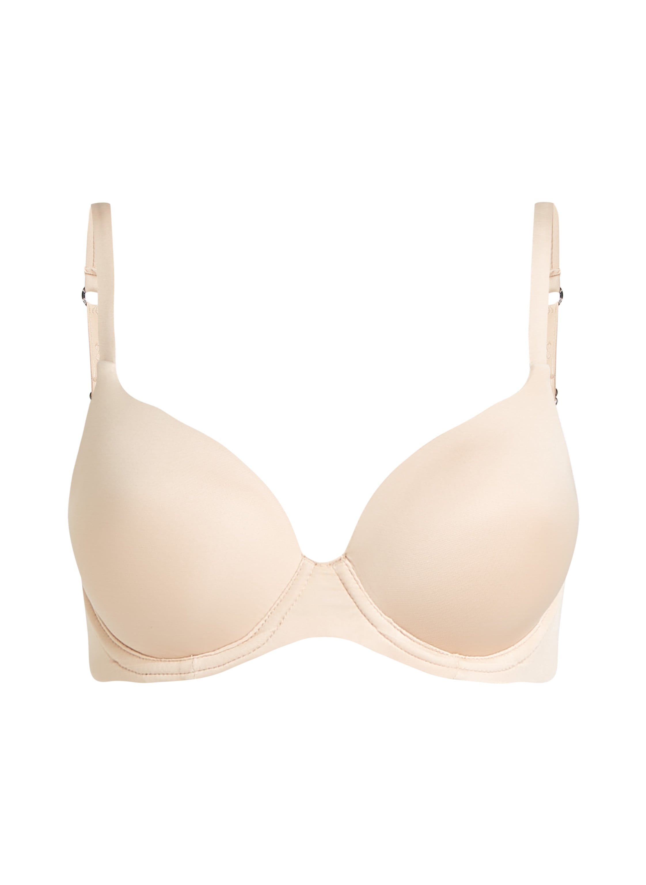 Super Soft Padded Underwired Bra, Beige, main