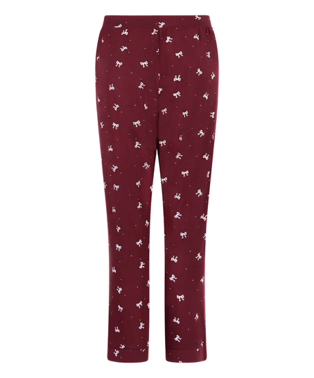 Essential Jersey Pants, Red
