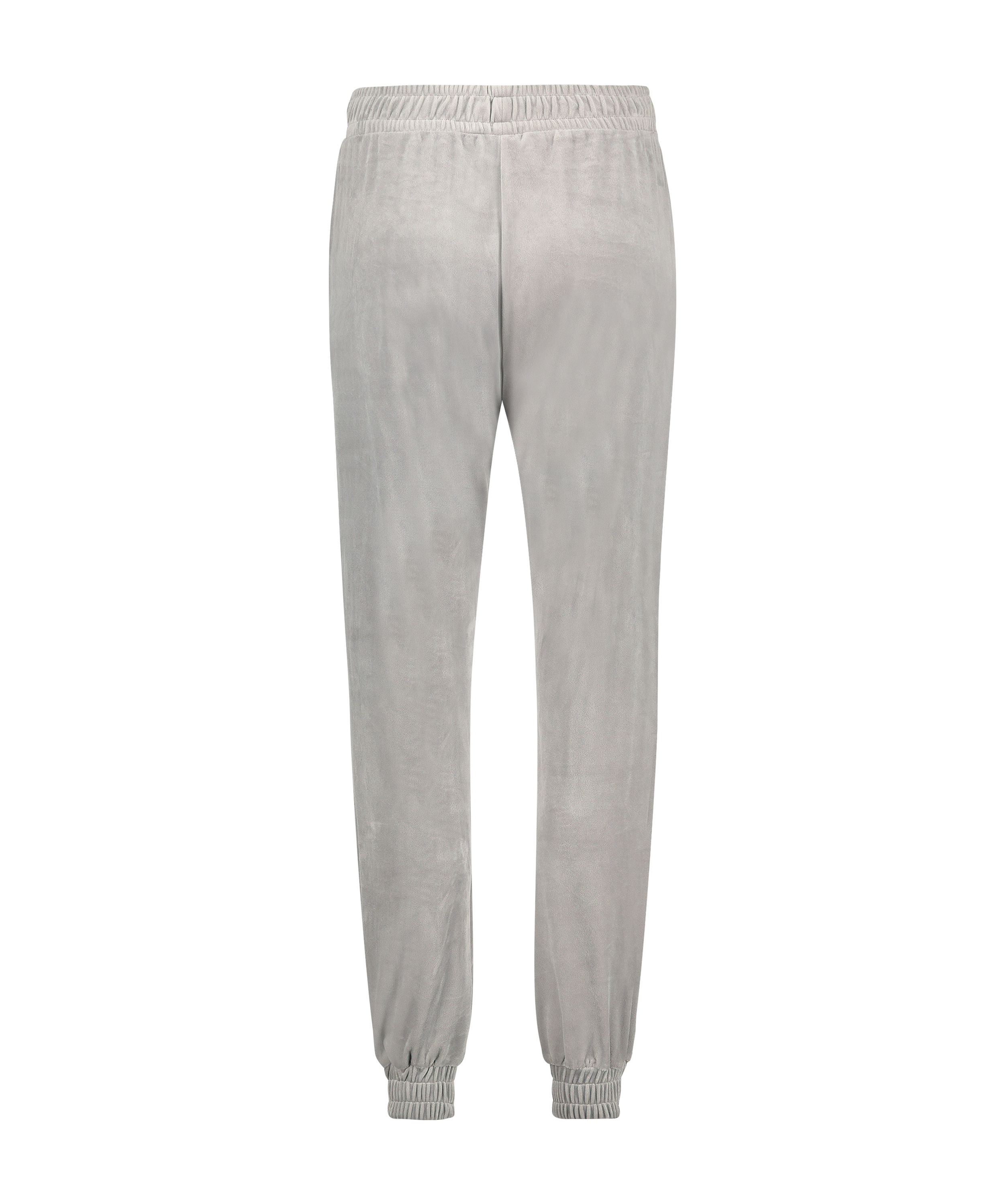 Tall Velours Jogging Bottoms, Gray, main