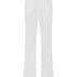 Satin Trousers, White