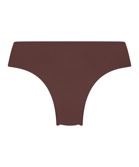 Invisible Lace Back Brazilian, Brown