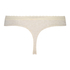 Cotton thong, Beige