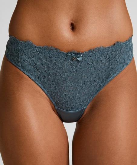 Marine Thong, Blue