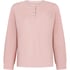 Top Waffle Henley, Pink