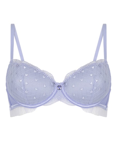 Cordelie Padded Underwired Bra, Purple