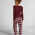 Flannel Pyjama Pants, Purple