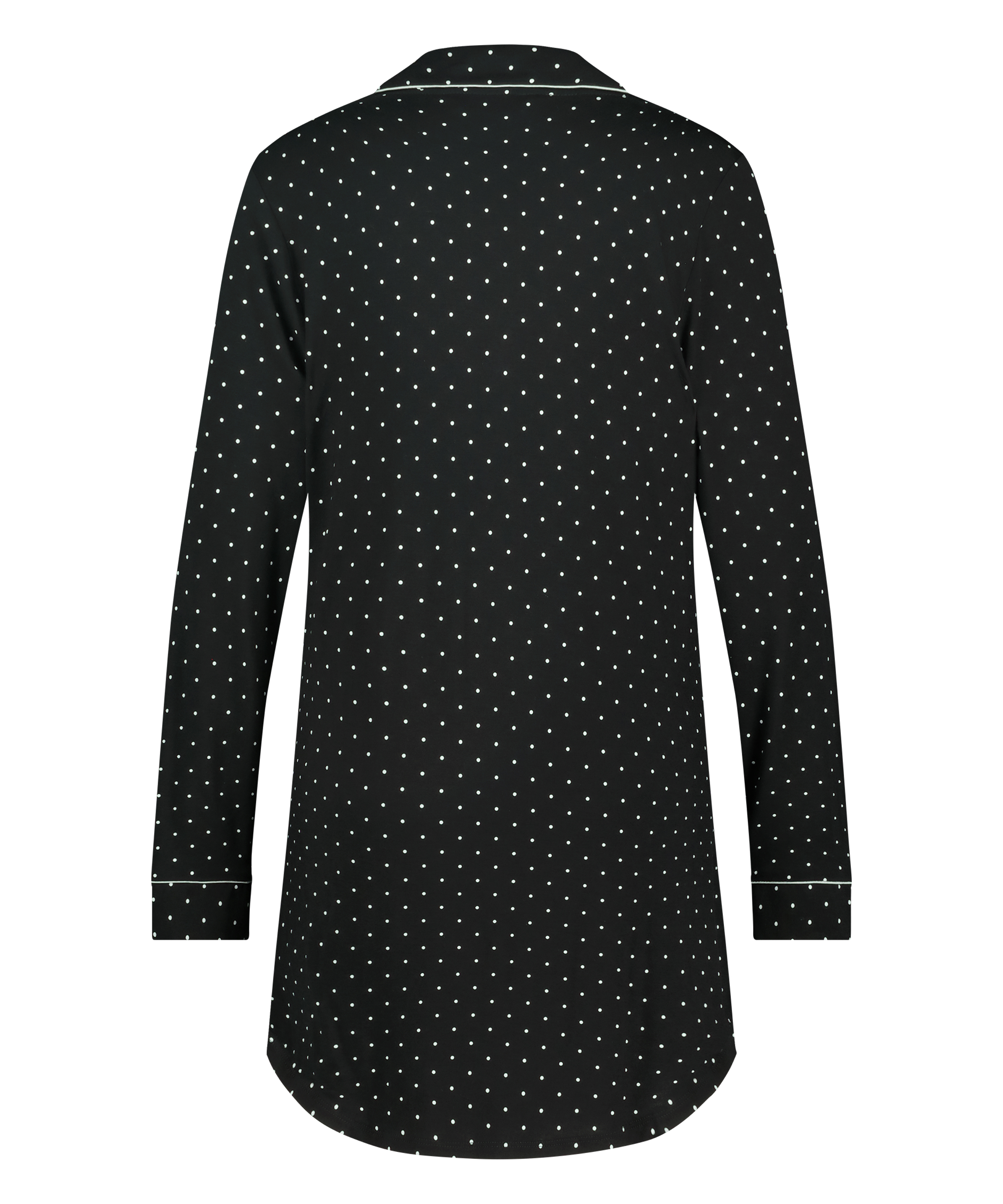 Essential Jersey Shirtdress, Black, main