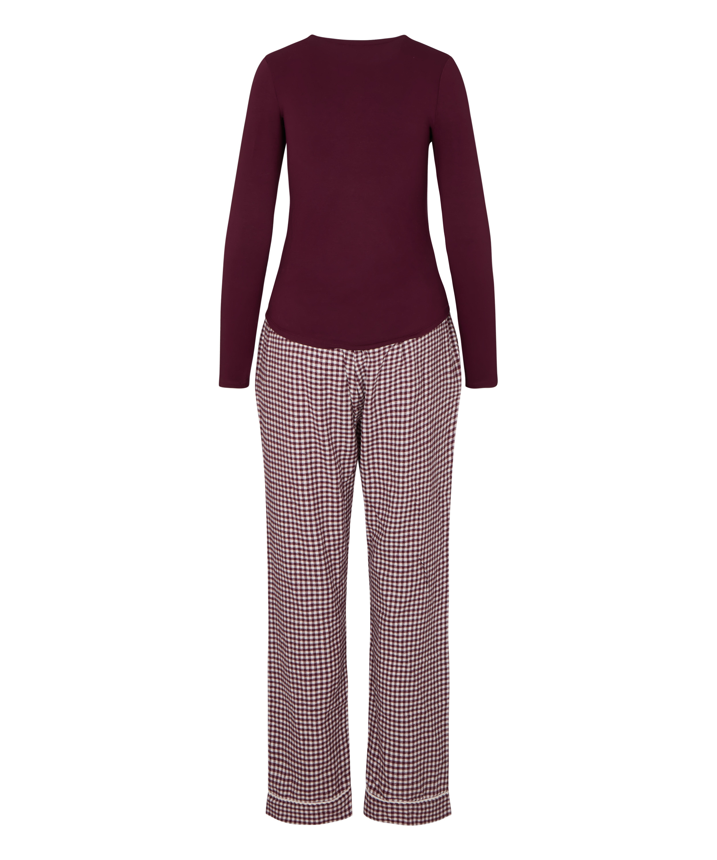 Pyjamaset Twill, Purple, main