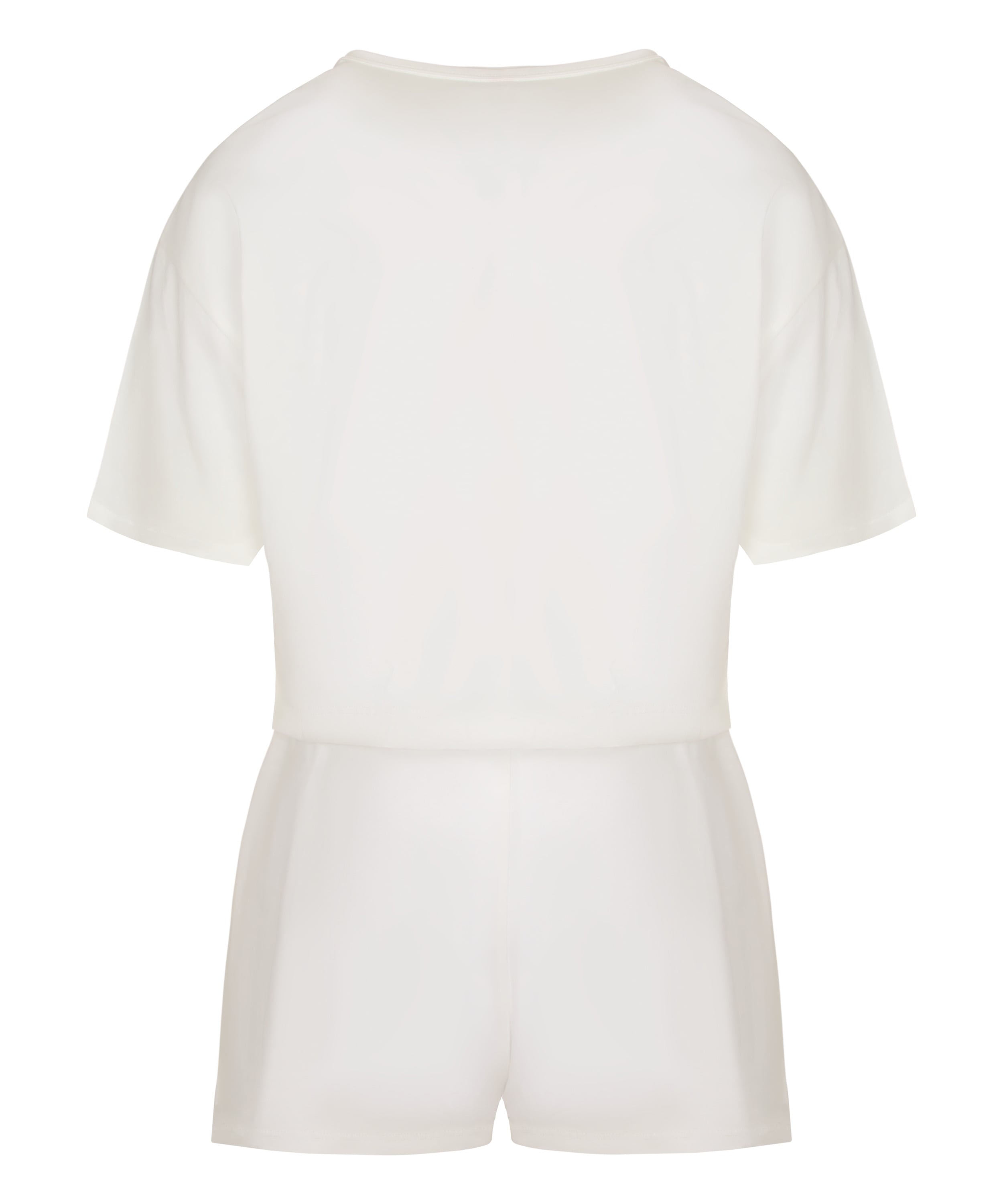 Pyjamaset Cotton, White, main
