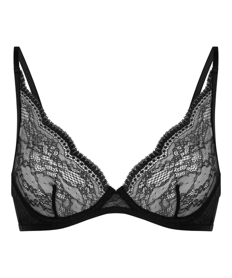 Isabelle Non-Padded Underwired Bra, Black