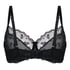 Non-Padded Underwired Bra Iris, Black