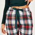 Flannel Pyjama Pants, White