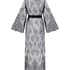 Long Allover Lace Kimono, Black