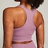 HKMX Seamless Sports Bra, Purple