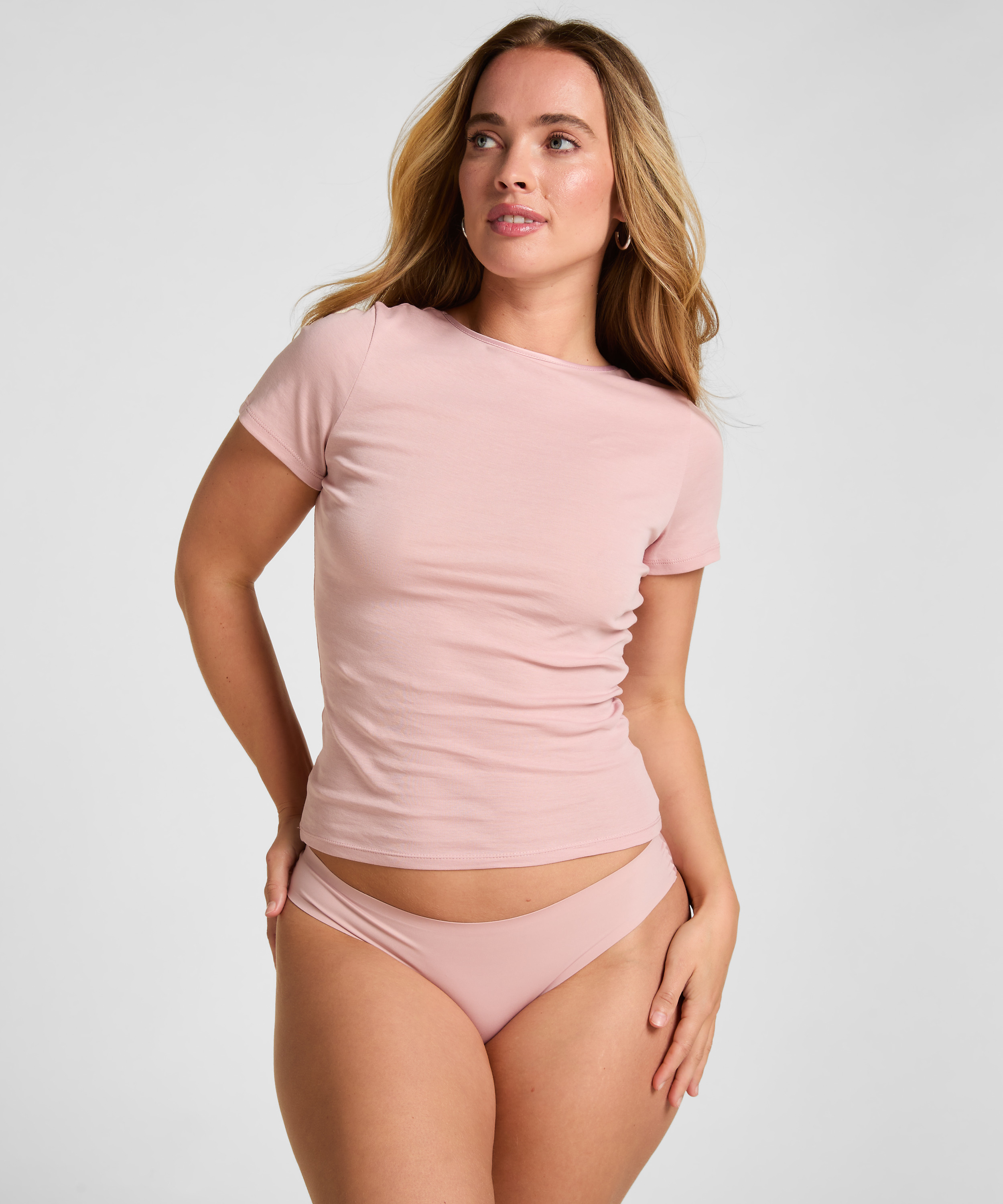 Top Elevated Basic, Pink, main