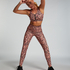 HKMX High Waisted Sports Leggings, Pink