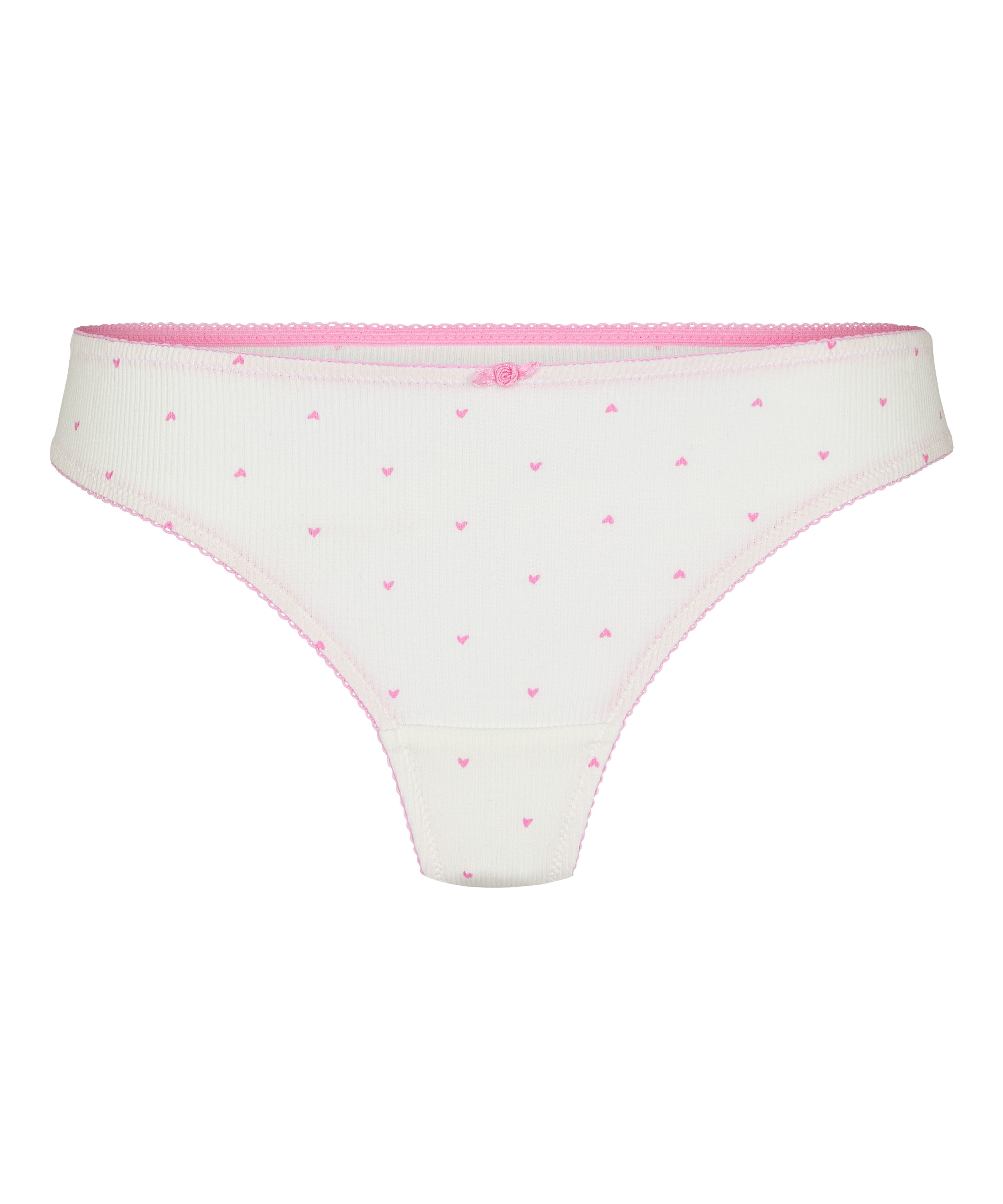 Thong Renee Cotton, White, main