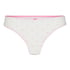 Thong Renee Cotton, White