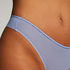 Invisible thong Stripe mesh, Blue