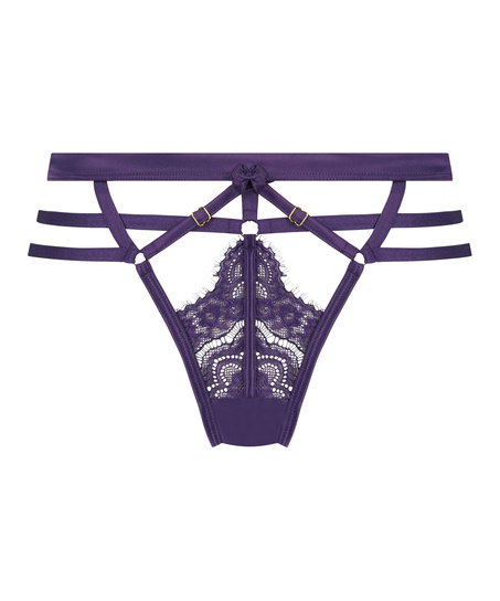 Mitzy thong, Purple
