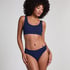 Dianne Scoop Bralette, Blue