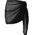 Beach Knit Pareo, Black