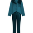 Pyjama Set Shiny Satin, Blue