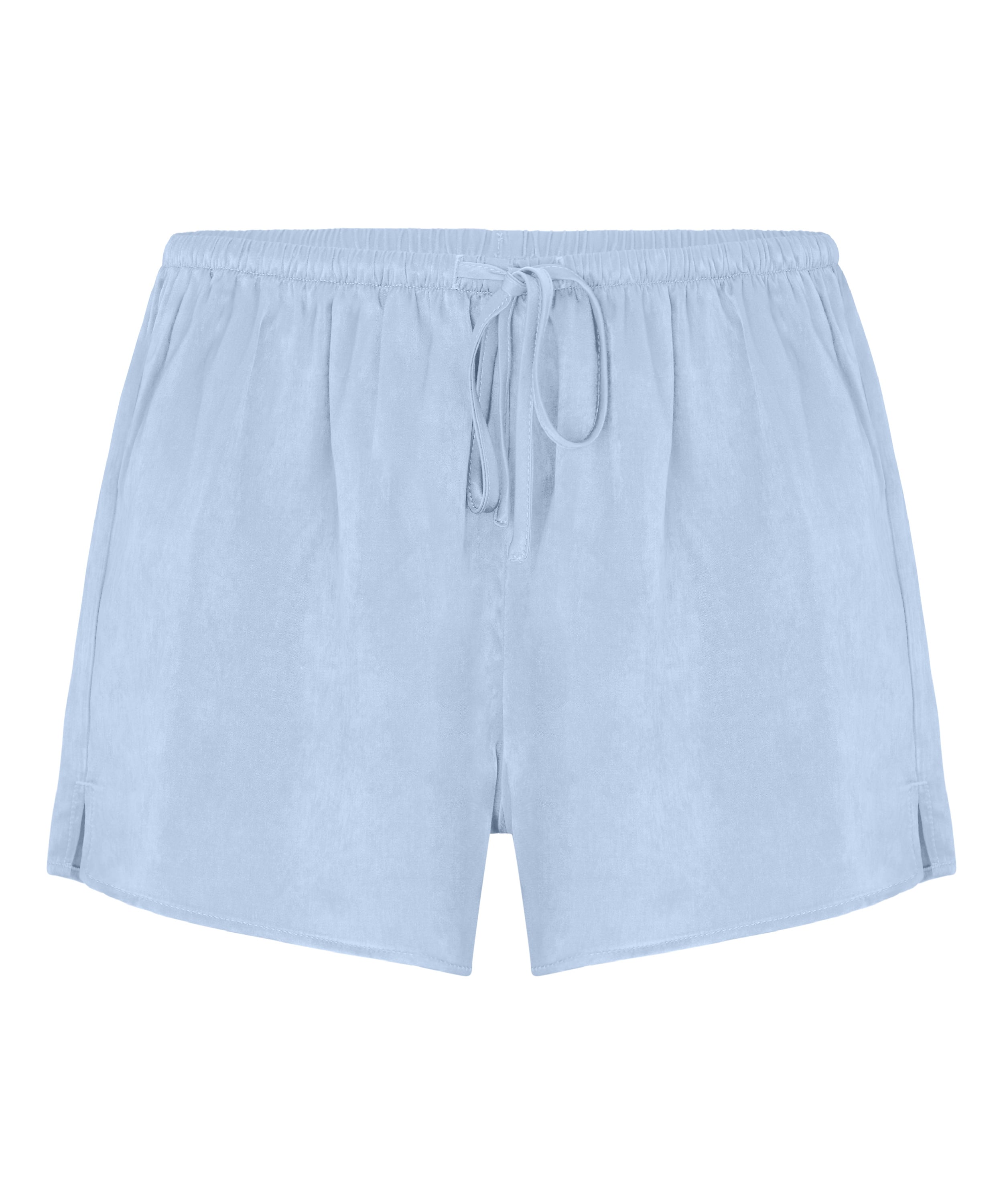 Ayla Satin Shorts, Blue, main