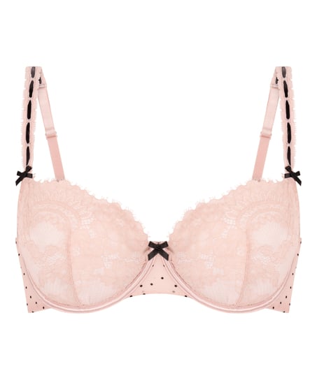 Dorothy Non-Padded Underwired Bra, Pink