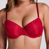 Demi Padded Underwired Bra, Red
