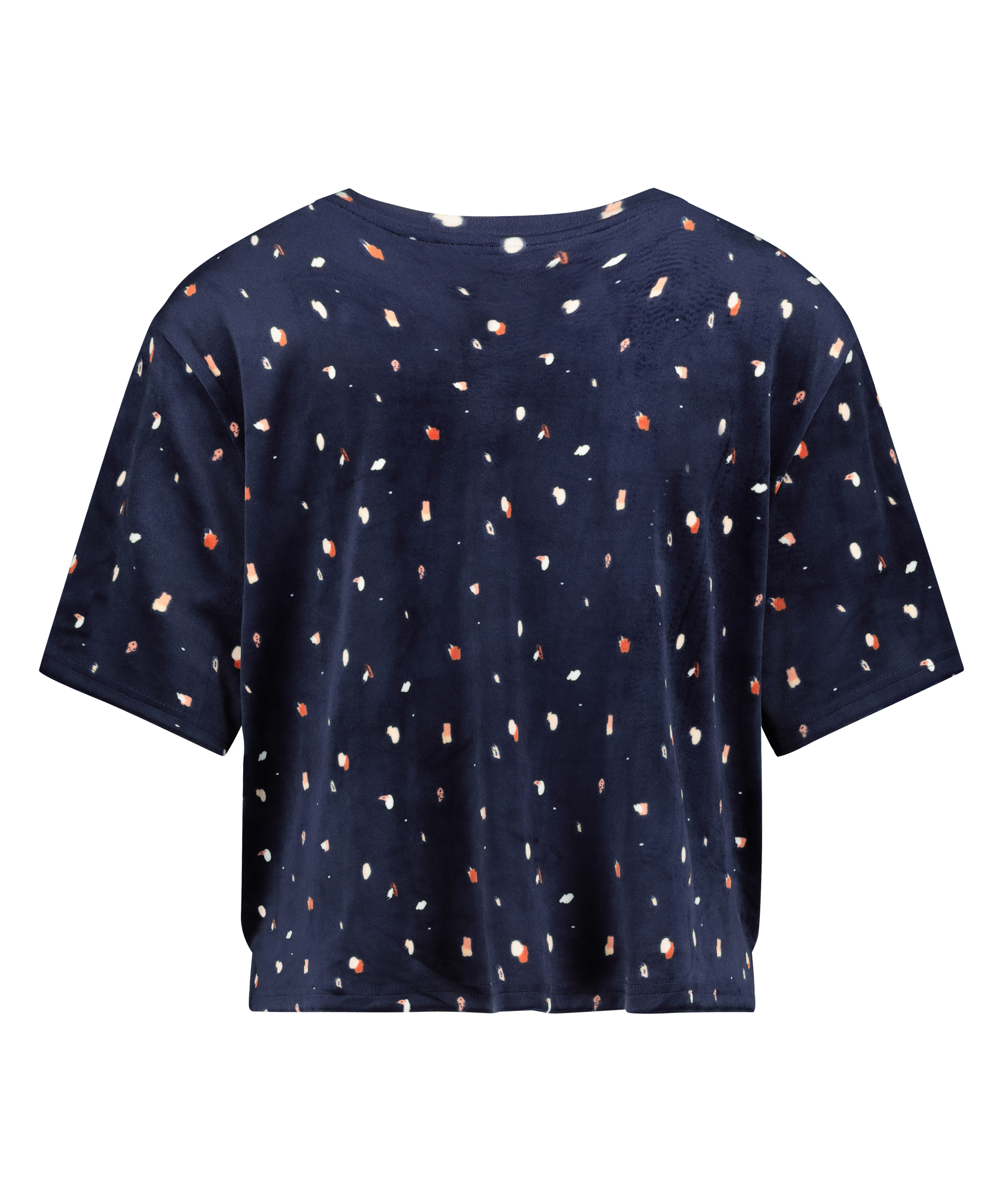 Top Velours Pocket, Blue, main