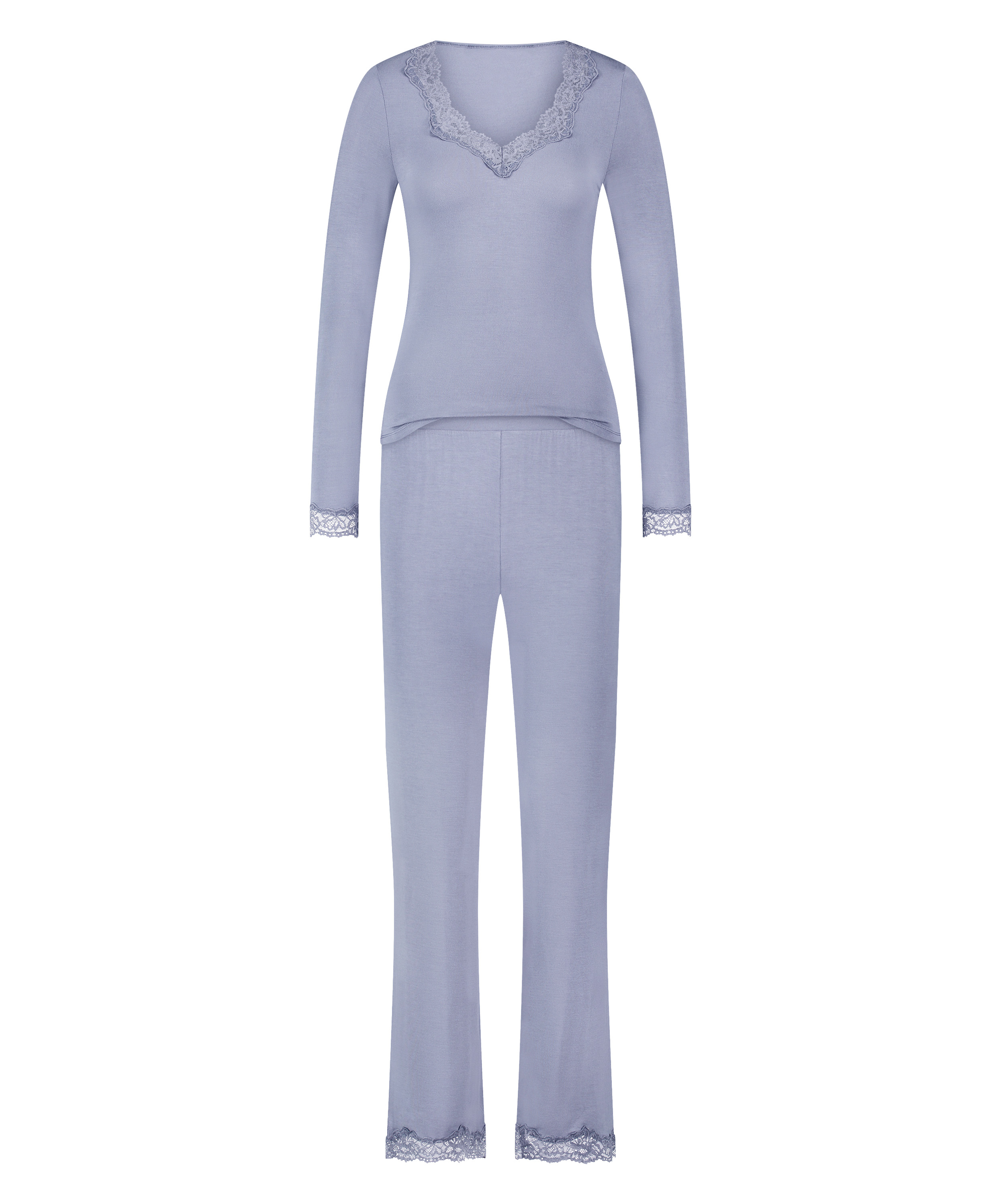 Pajama Set, Purple, main