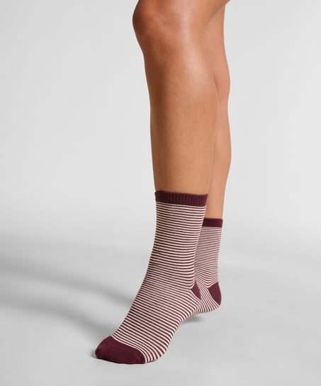 Modal Crew Socks, Purple
