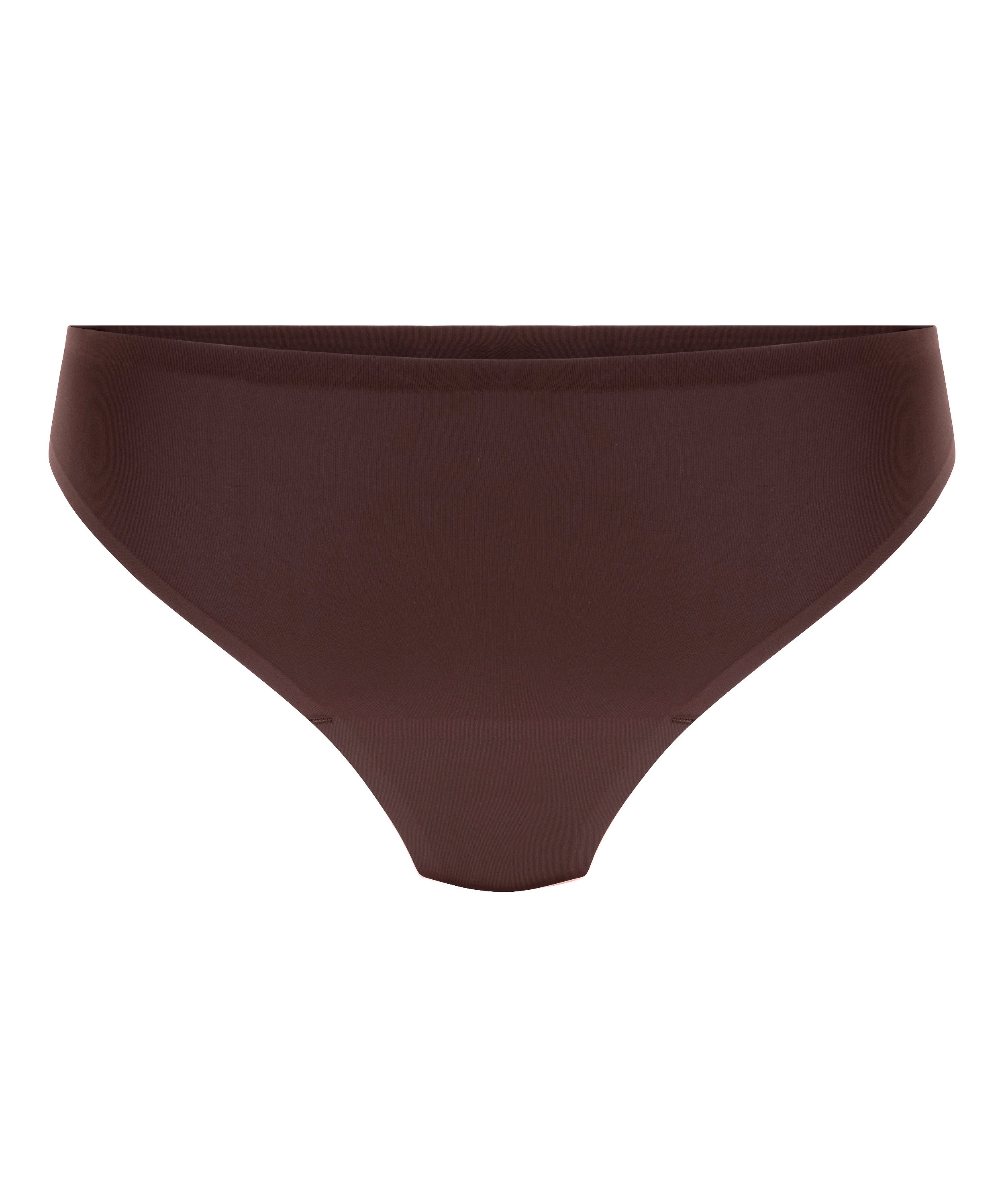 Invisible thong basic, Brown, main