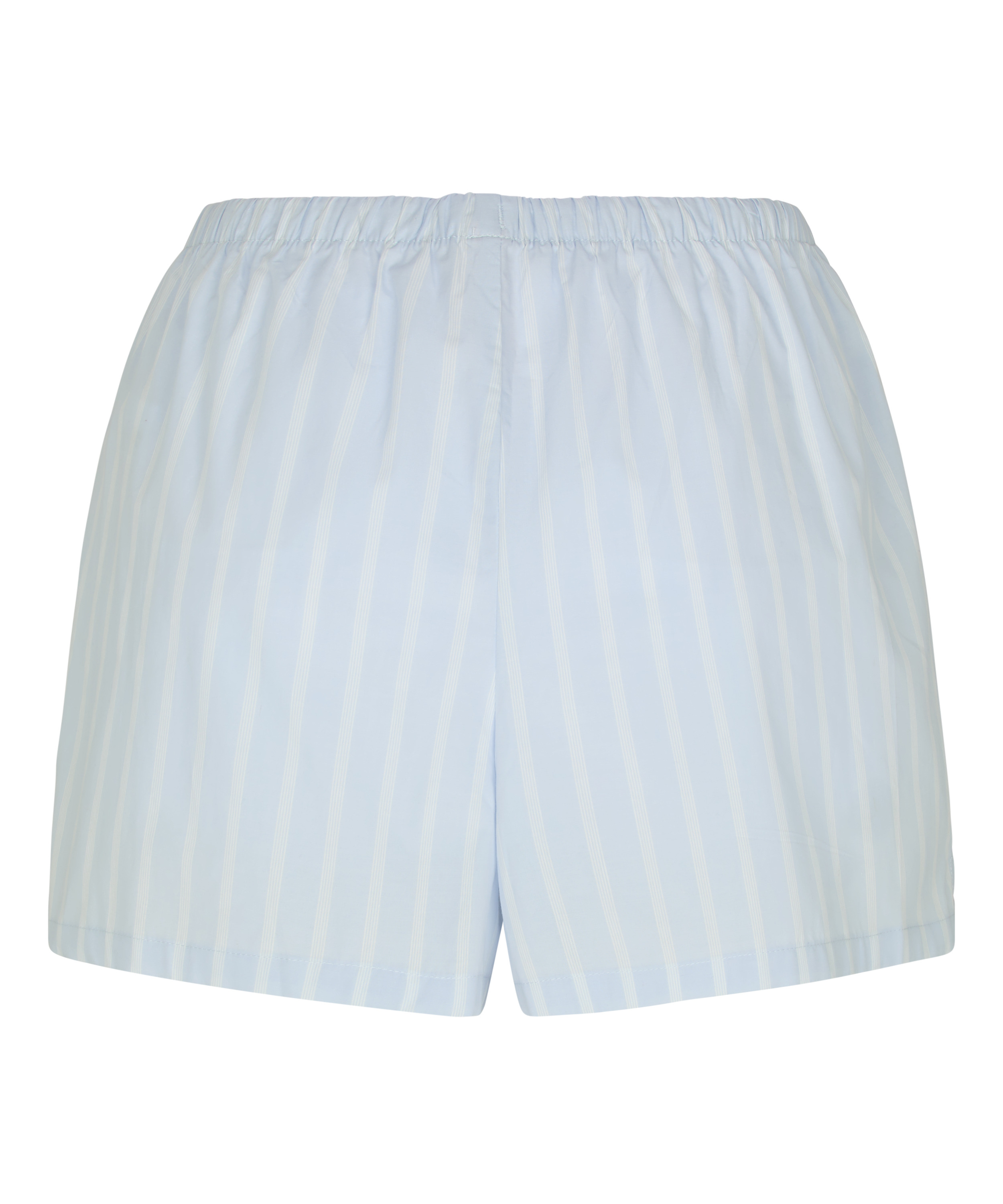 Striped Short Cotton, Blue, main