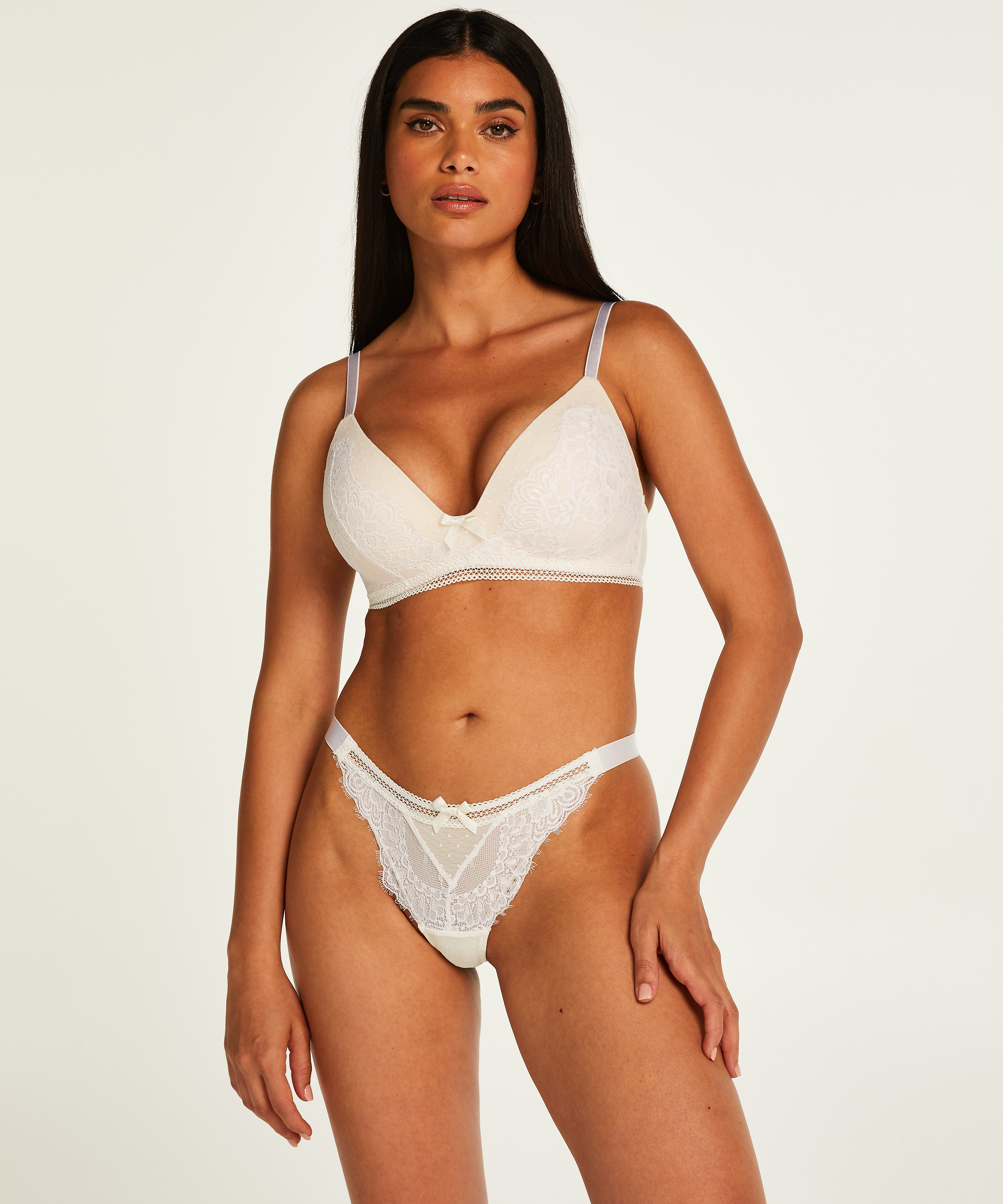 Bessie thong, White, main