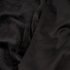 Satin Fleece Bathrobe, Black