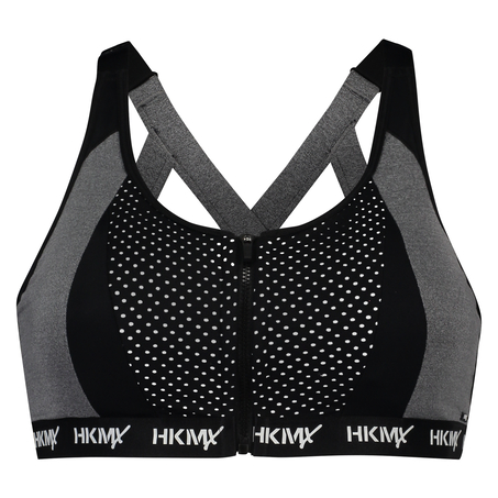 HKMX Sports bra The Pro Level 3, Gray
