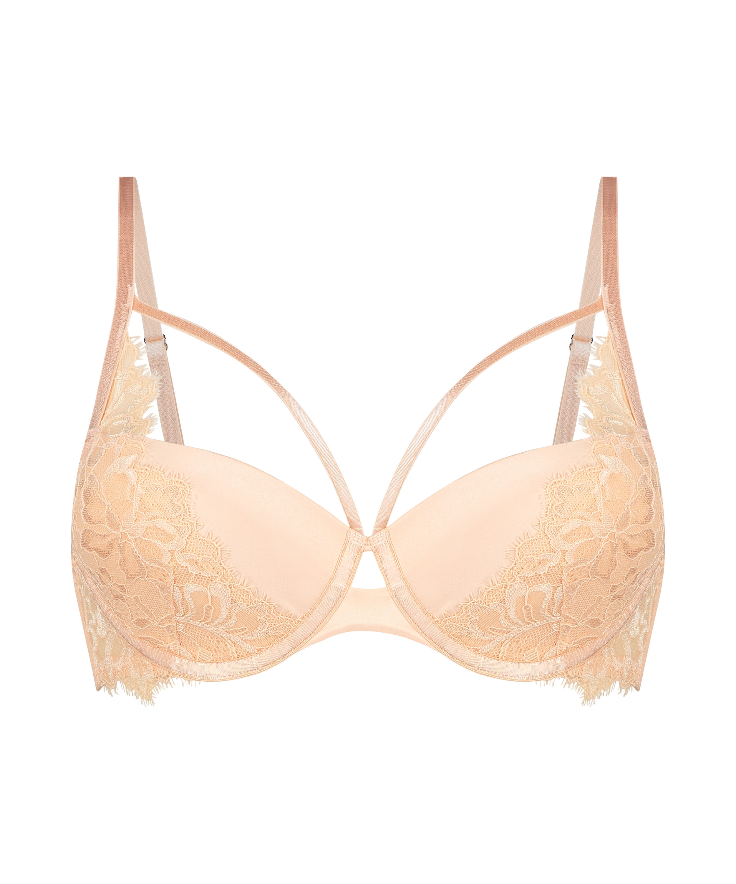 Isabella Padded Underwired Bra, Orange
