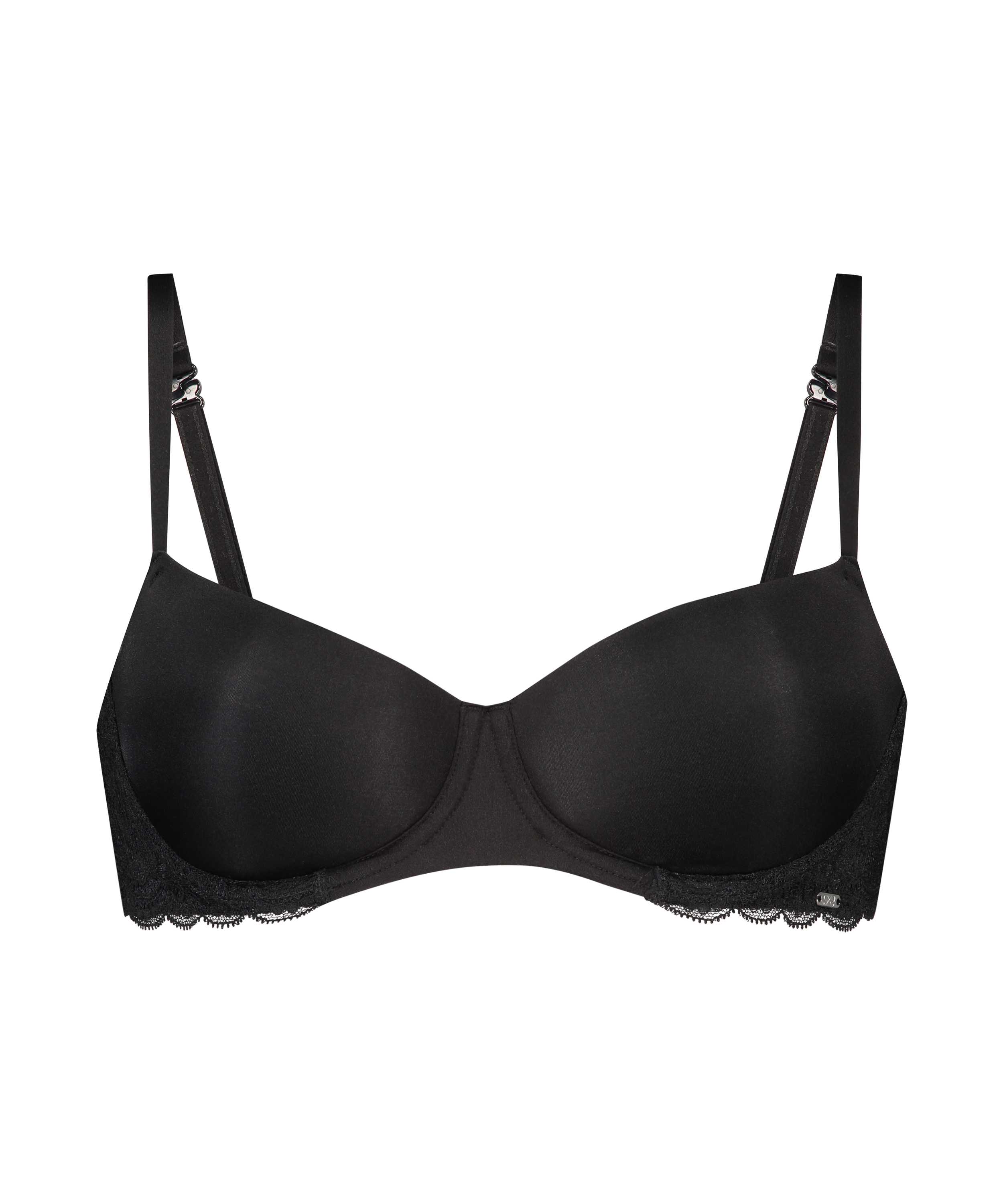 Angie Padded Underwired Bra, One & Only, Black, main