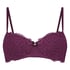 Marine Padded Underwired Bra, Purple