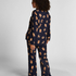 Gingerbread Pyjama Set, Blue