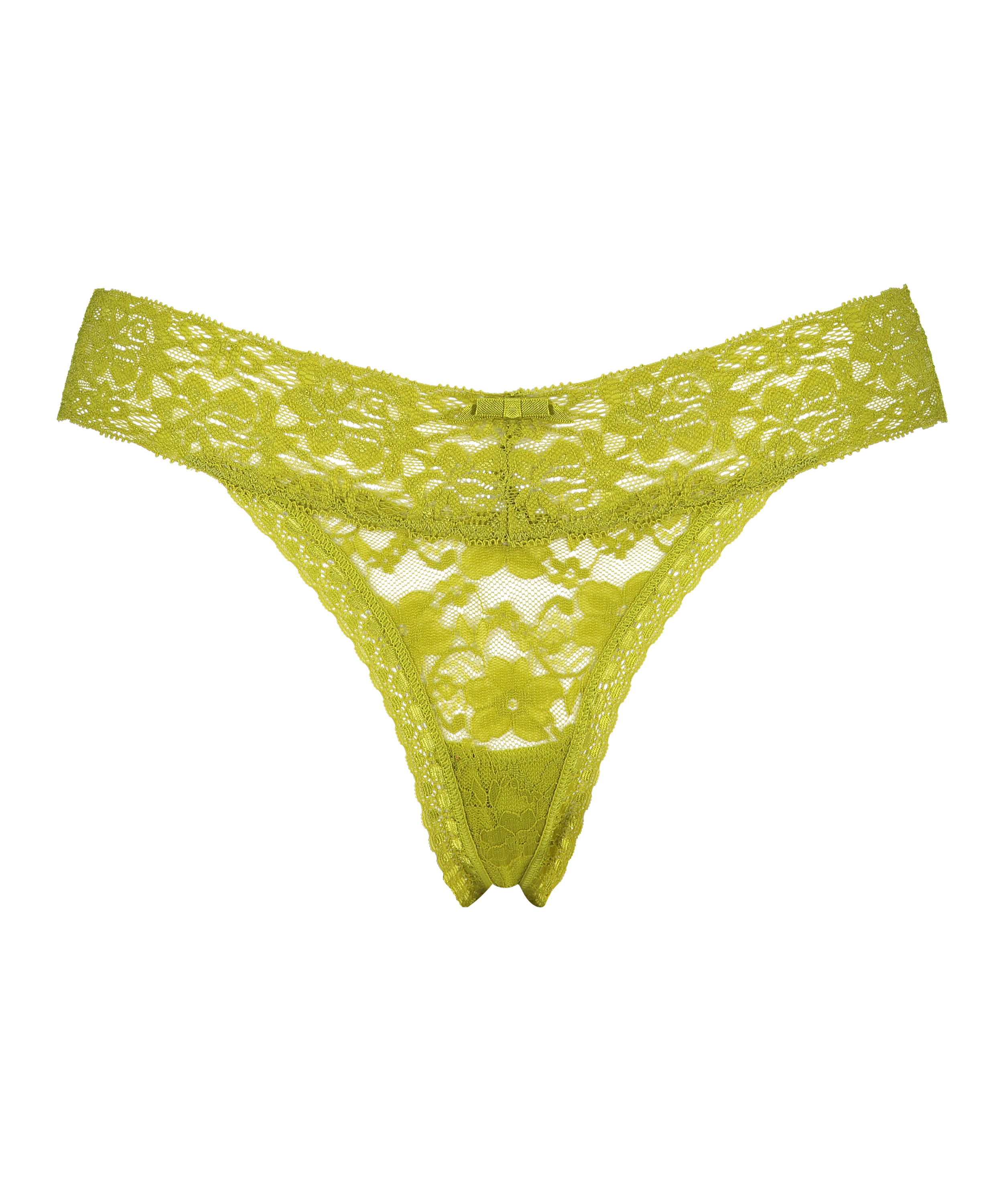 Extra Low V-Thong, Green, main