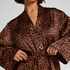 Satin kimono, Black