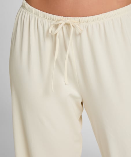 Pyjama Pants Loose , White