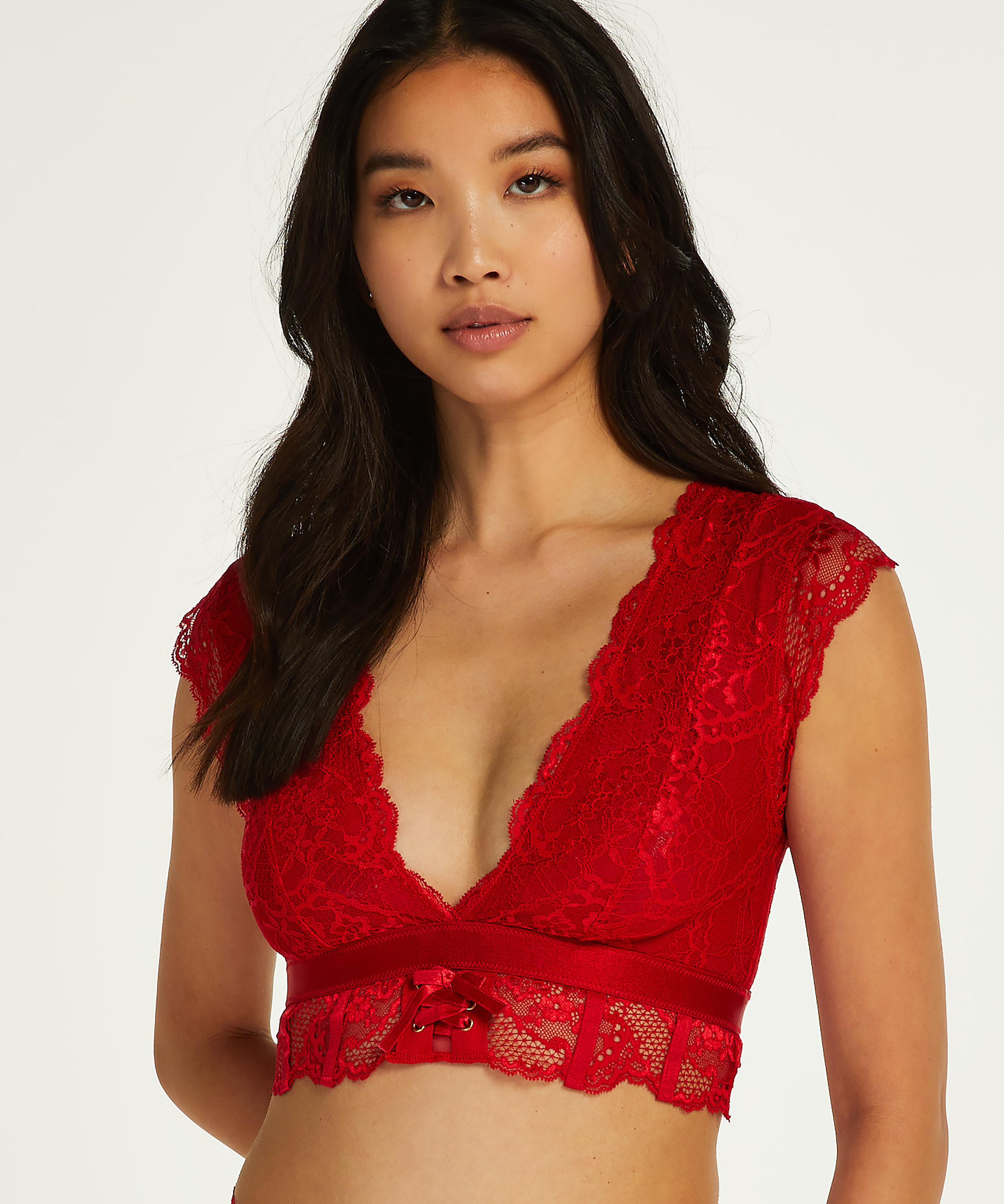 Nevada Bralette, Red, main