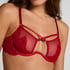 Milana Non-Padded Underwired Bra, Red