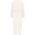 Fleece Onesie, White