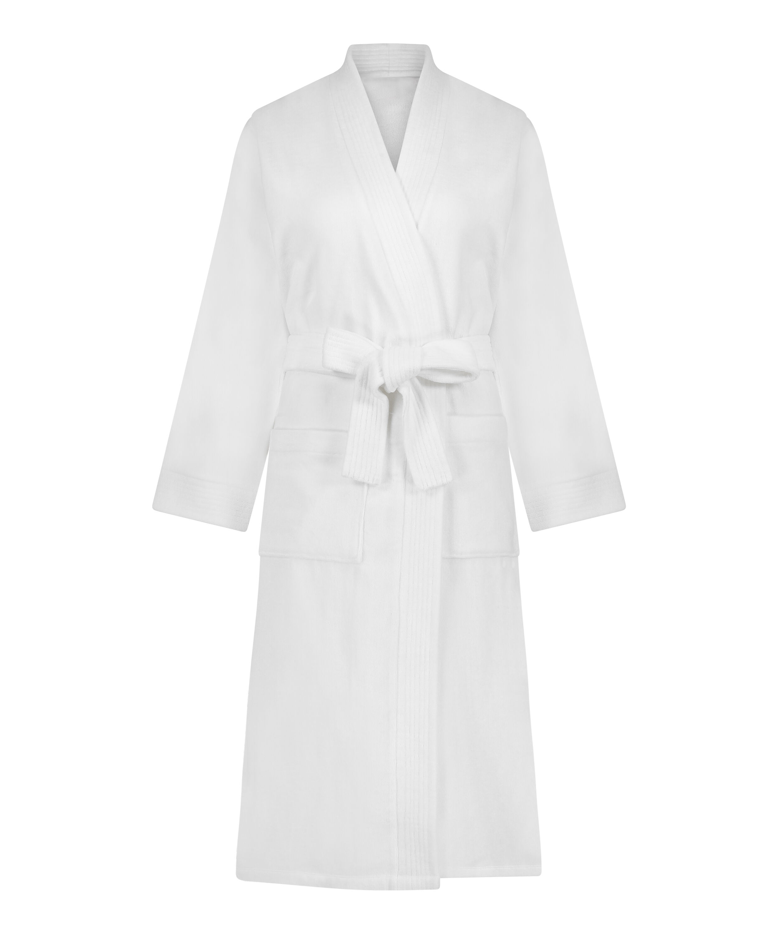 Toweling Robe, White