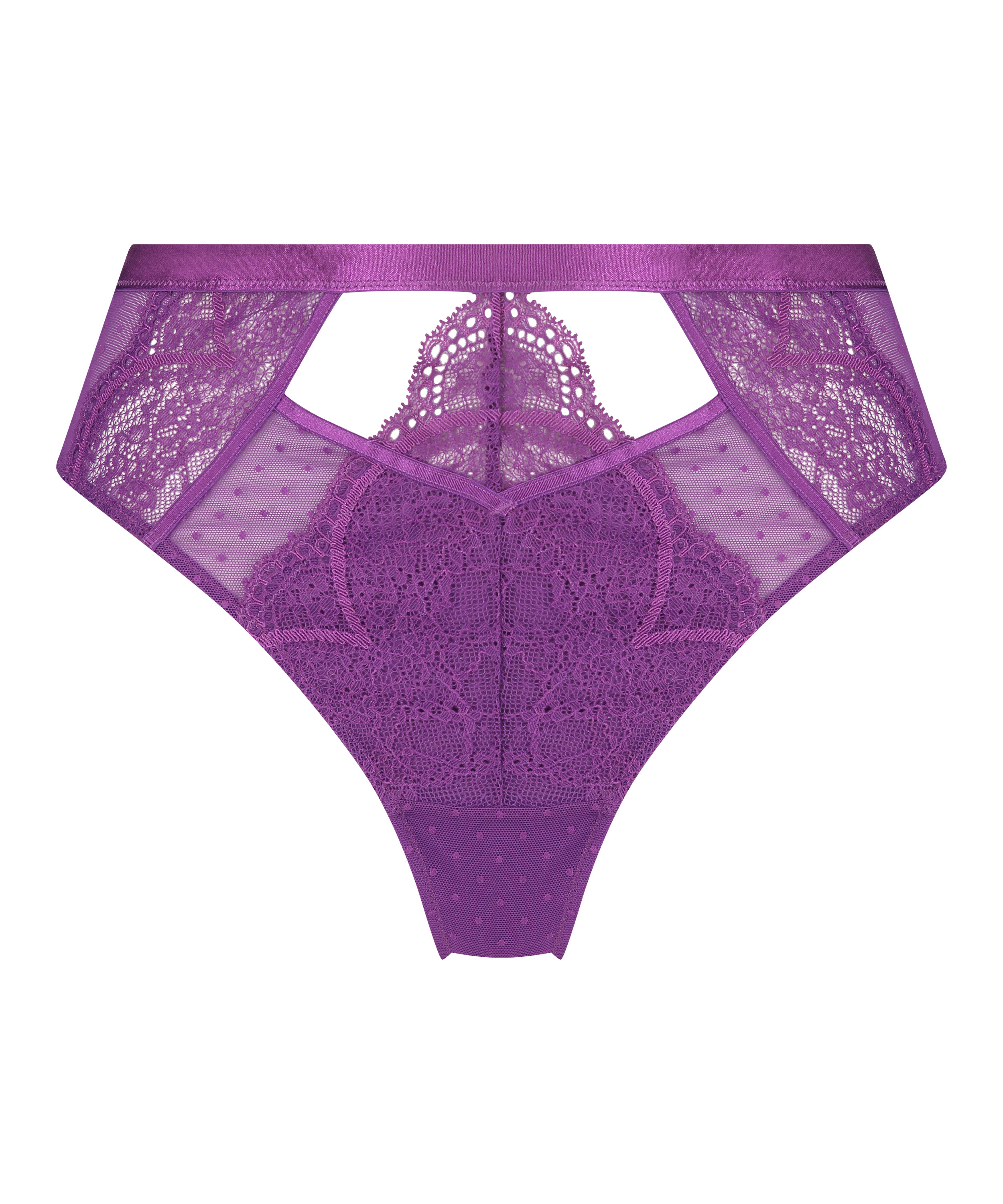 Maisie High Leg Thong Nyakim, Purple, main